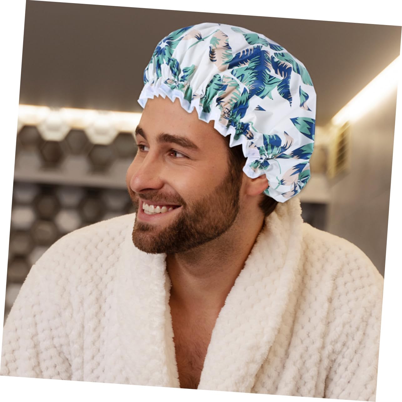Didiseaon 10 Piezas gorro de ducha gorro de baño gorro impermeable Gorro para ducha de moda gorro de pelo para ducha Gorro para baño gorros de ducha cubierta de pelo para la ducha Eva