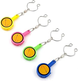 4pcs Fishing Knot Tying Tools, Quick Fishing Line Knotter Fishing Line Tie Tool Fly Fishing Knot Tying Tool Fish Lure Hook Covers/Protectors for Beginners, Anglers, Knotting and Protection