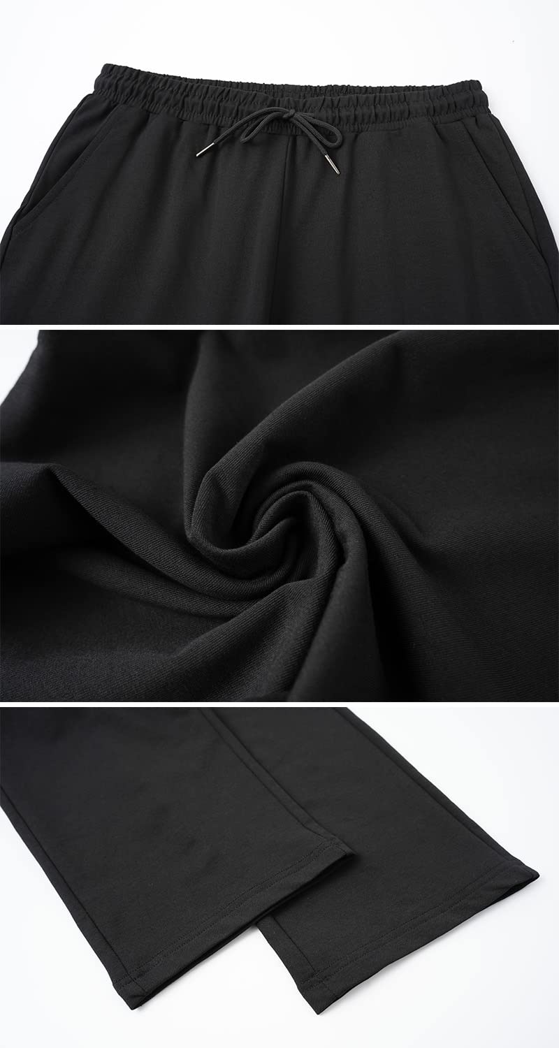 FGFD&OU Pantaloni Donna Cotone Pantaloni Sportivi Joggers Elasticizzato Pantaloni da Tuta Donna per Jogging Fitness Sport Yoga Pantaloni Lunghi per Estivi e Inverno
