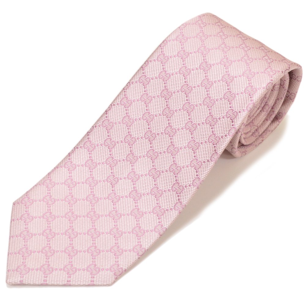 Amazon | グッチ ネクタイ シルクジャカード GG パターン柄 (幅8cm