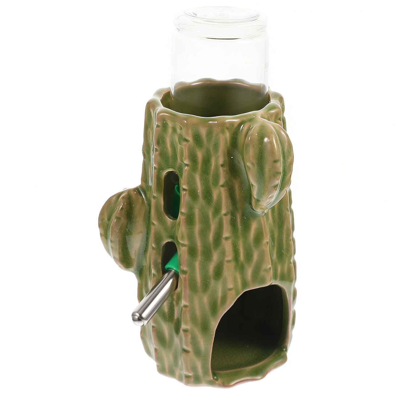 1juego Botella De Agua para Hamster Soporte Ajustable Bebedero Vertical para Chinchillas y Mascotas Pequeñas Diseño Transparente para Controlar Agua