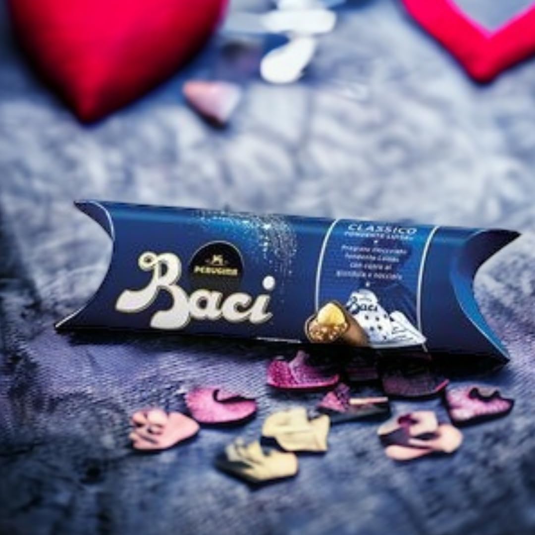 NARAMAKI® Idea Regalo Uomo Donna - Orsacchiotto Giallo + Rametto Mimosa + Rosa Artificiale + Baci Perugina 37,5gr | Regalo Compleanno