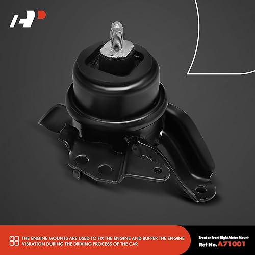 Miniatura 4 de A-Premium Juego de montaje de transmisión de montaje de motor de 3 piezas y soporte de puntal de torsión compatible con Hyundai Sonata 2011-2013