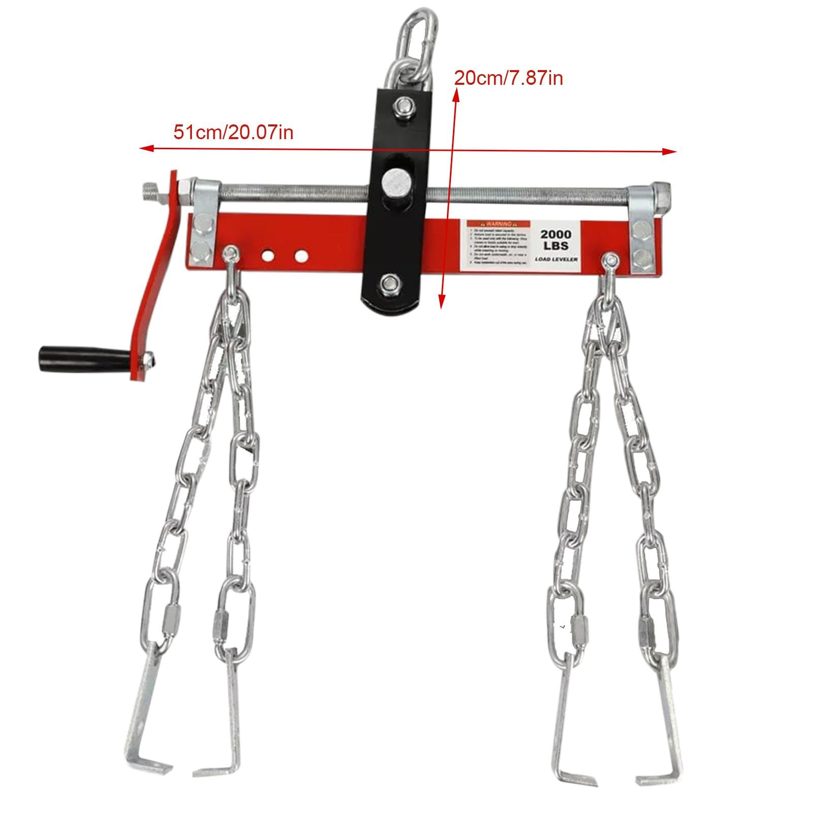 Podnośnik silnika | Adjustable Engine Balancer | Akcesoria do żurawia sklepowego | Podnośnik silników ciężkich, urządzenie do podnoszenia silników, przenośny leveler silników, równoważenie obciążeń