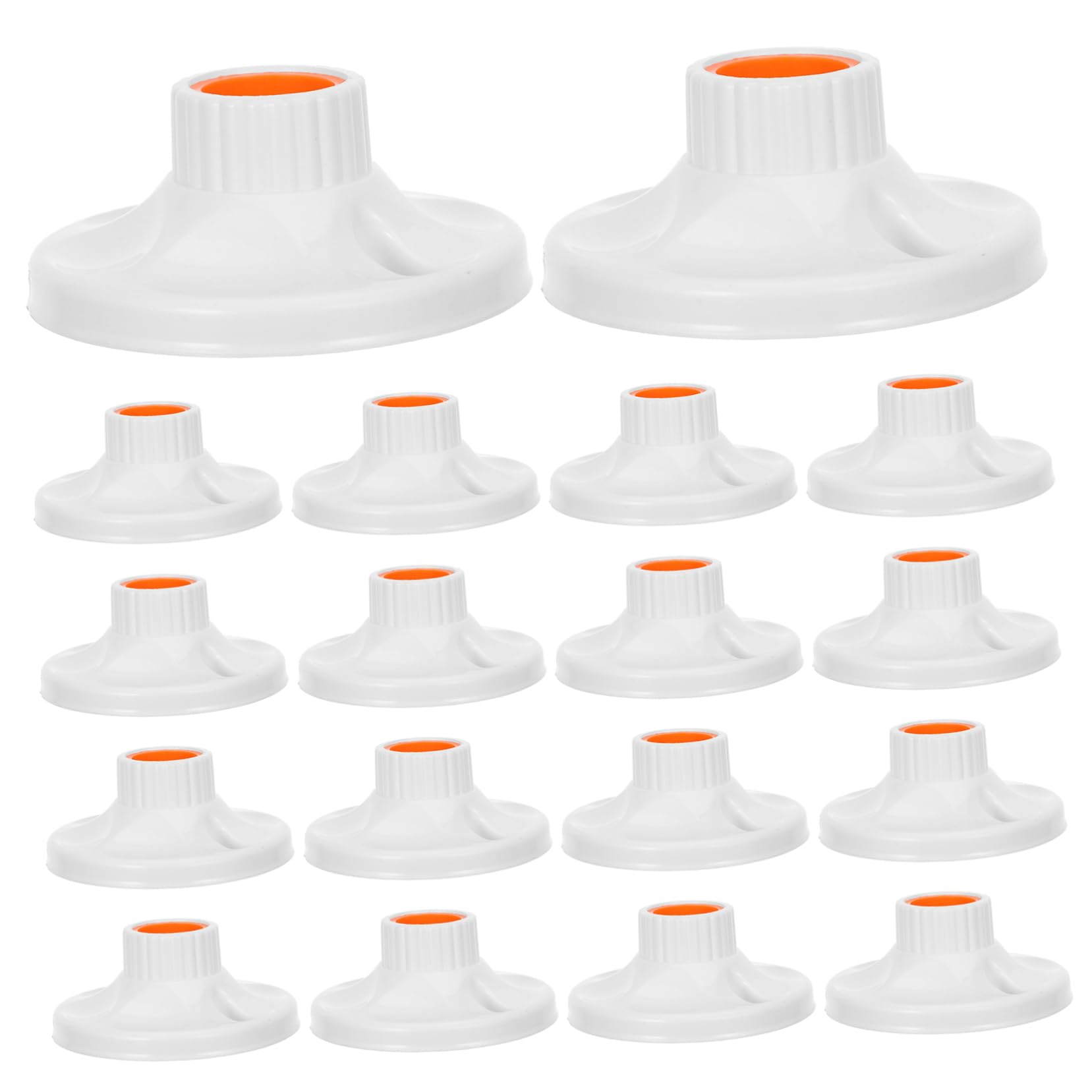 DOITOOL Douille E27 pour Lampe à Vis, Lot de 24 Pièces, Conception Épaissie en Cuivre et Bakélite, pour Éclairage Intérieur Commercial