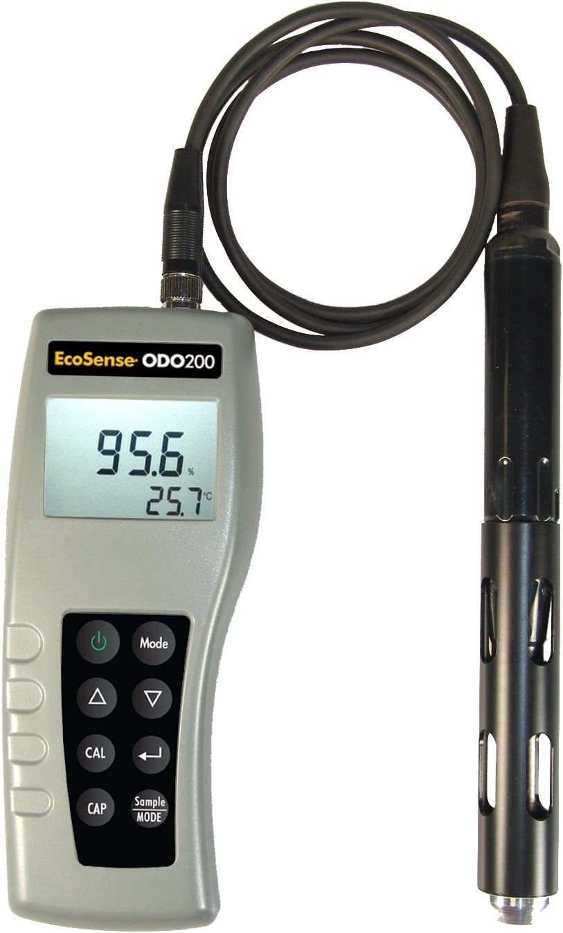 YSI 606324 EcoSense Kit with ODO200 Handheld, 1 m Probe (Pack of 3)