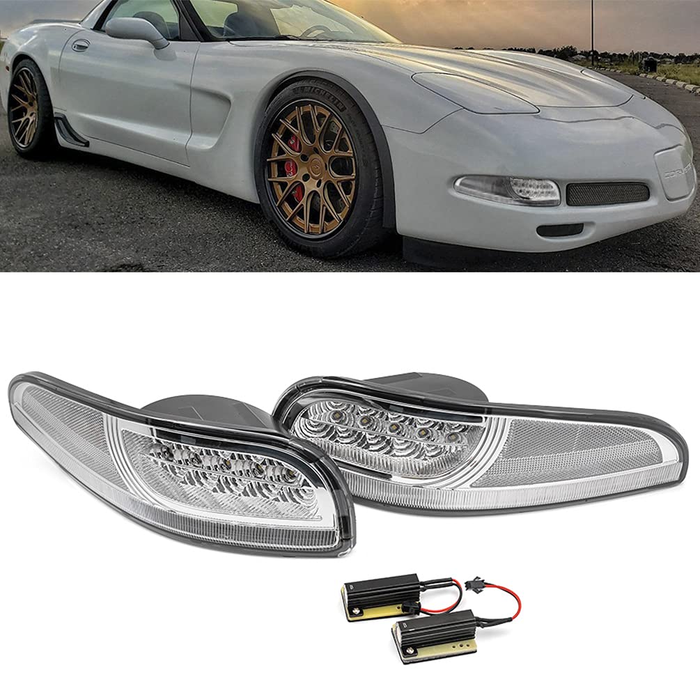 Amazon.co.jp: NJSBYL コルベット バンパー コーナー ウィンカー