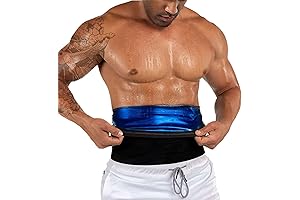 Cinturón recortador de cintura y quemador de grasa abdominal para hombre