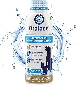 Advanced GI+, Oral Rehydration & Gut Support for Pets - Fast and Effective Hydration - Roast Chicken Flavour - Suitable for All Ages - 500ml