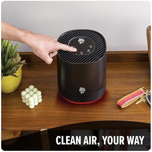 Miniatura 4 de Dirt Devil Purificador de aire, WD10100V, filtro de repuesto para purificador de aire, 3 en 1 H13 HEPA, AD46000V