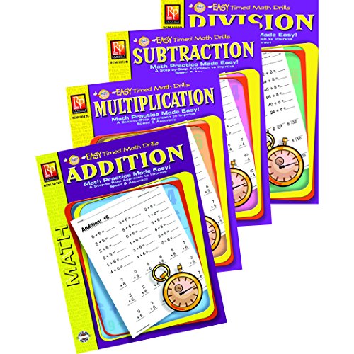 Math drills cahier de calcul mental enfant pour exercice de primaire