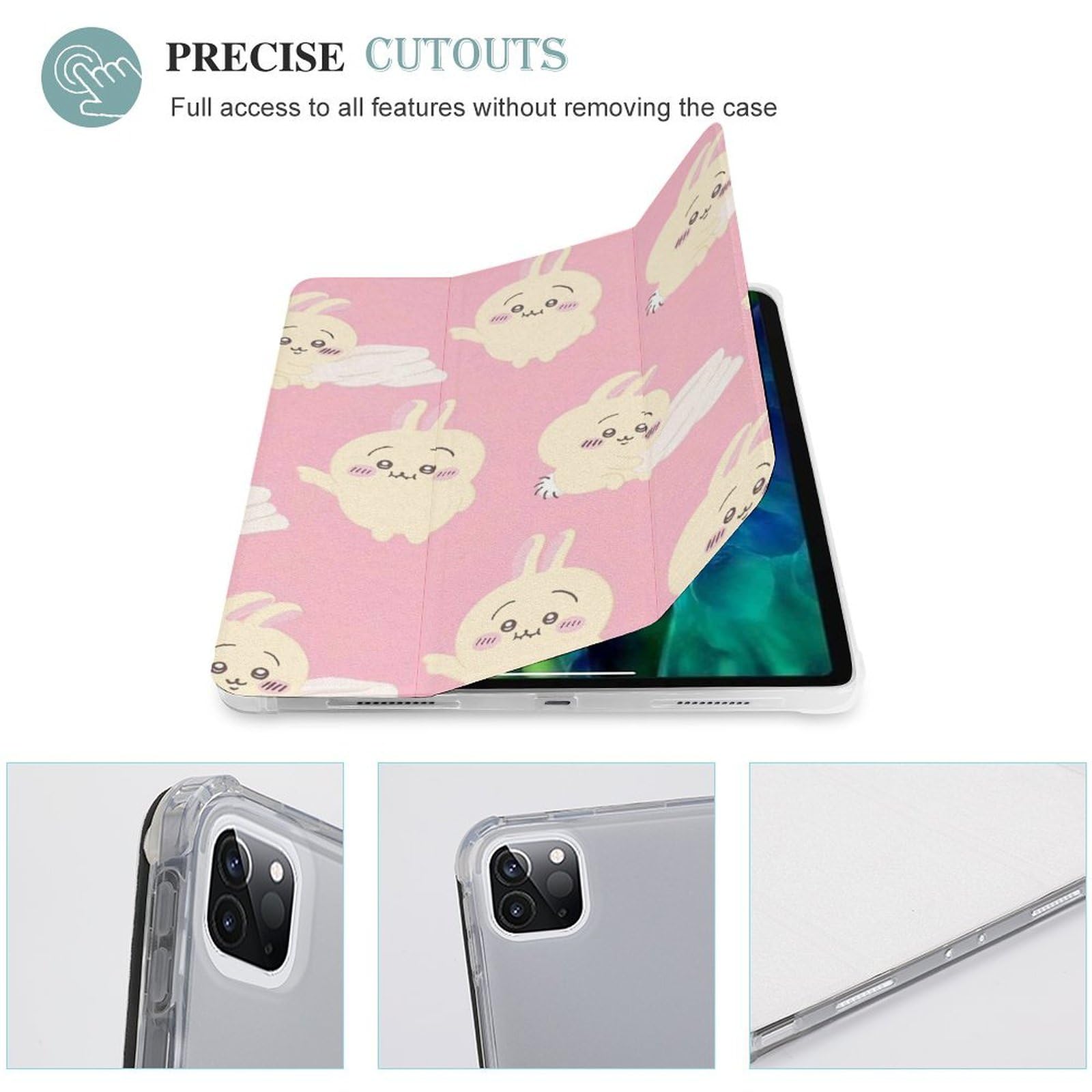 Amazon.co.jp: chiikawa ちいかわ うさぎ iPad 9/8/7 ケース (10.2