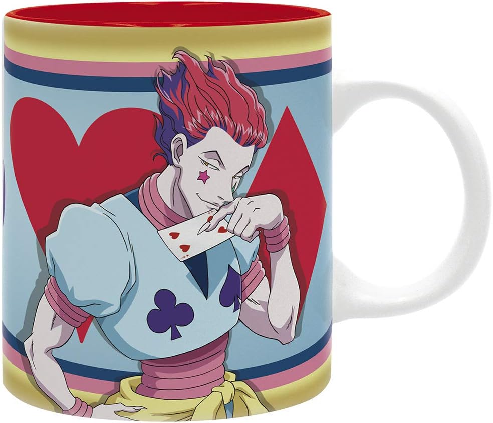 ABYSTYLE Hunter X Hunter Hisoka Morow Ceramic Coffee Team Mug 11 Oz. Anime Manga Drinkware Home & Kitchen Essential Gift Dishwasher & Microwave Safe