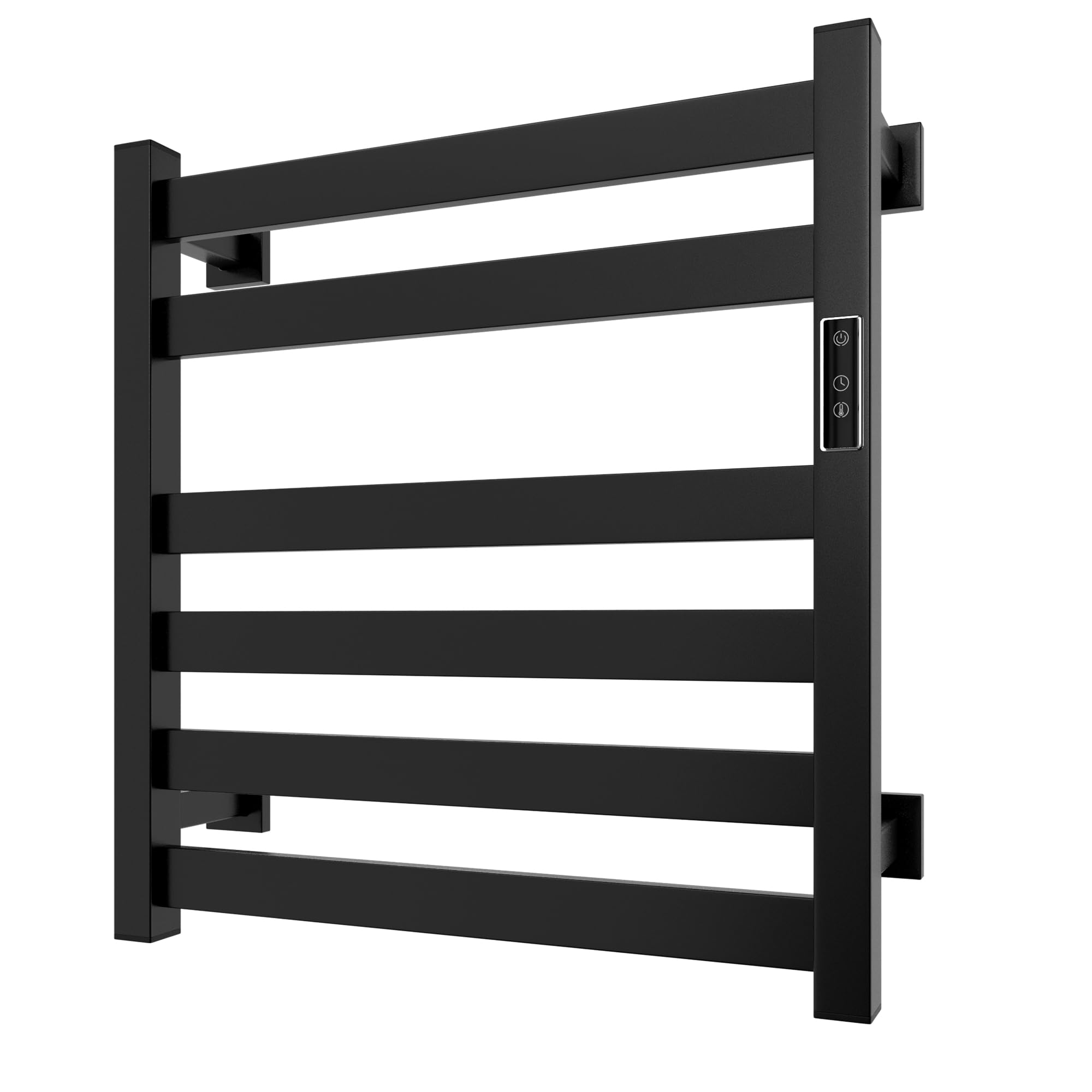 SalonDepotTowel Warmer 6 Bars Wall Mounted Heated Towel Racks for Bathroom Plug-in/Hardwired, Stainless Steel Hot Towel Rack