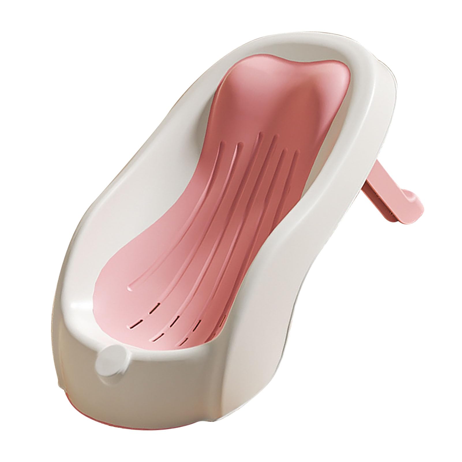 Baby Bath Support for Tub Baby Bathtub Non Slip Adjustable Angle PP TPE Comfortable Newborn Bathtub Seat Newborn