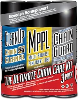 Maxima 70-779203-3PK Synthetic Chain Guard Ultimate Chain Care Aerosol Combo Kit, (Pack of 3)