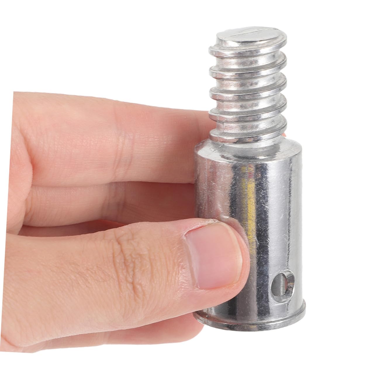 Produktbild von Gatuida Besenstiel-Adapter Mit Gewindespitze – 2 Stück, Aluminiumlegierung, 25 Mm Durchmesser, Rostfrei, Passend Für Mop- Und Besenstiele – Für Haushalt Und Industrie