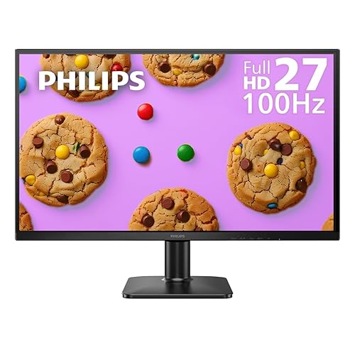 Philips 27E2N1100 27 inch IPS FHD (1920 x 1080) 100Hz Gaming Office Monitor, VESA, HDMI x1, VGA Port x1, Eye Care, 4 Year Advance Replacement Warranty