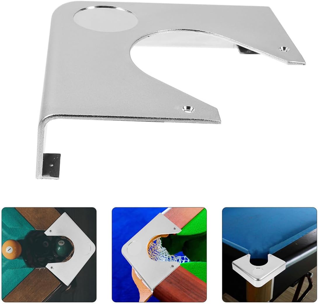 Toyvian 4pcs Pool Table Accessories Billiard Corner Guard Plate Table Corner Protector