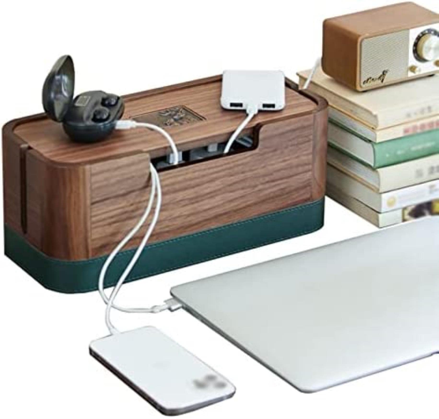 Boîte de stockage de routeur WiFi pour purifier visuellement votre coin bureau