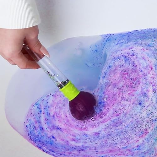 Miniatura 4 de Baff Bombz - Cepillo mágico de Zimpli Kids, 4 bombas de baño, pintan mágicamente el agua de tu baño, juguete de baño creativo para niños, regalos de