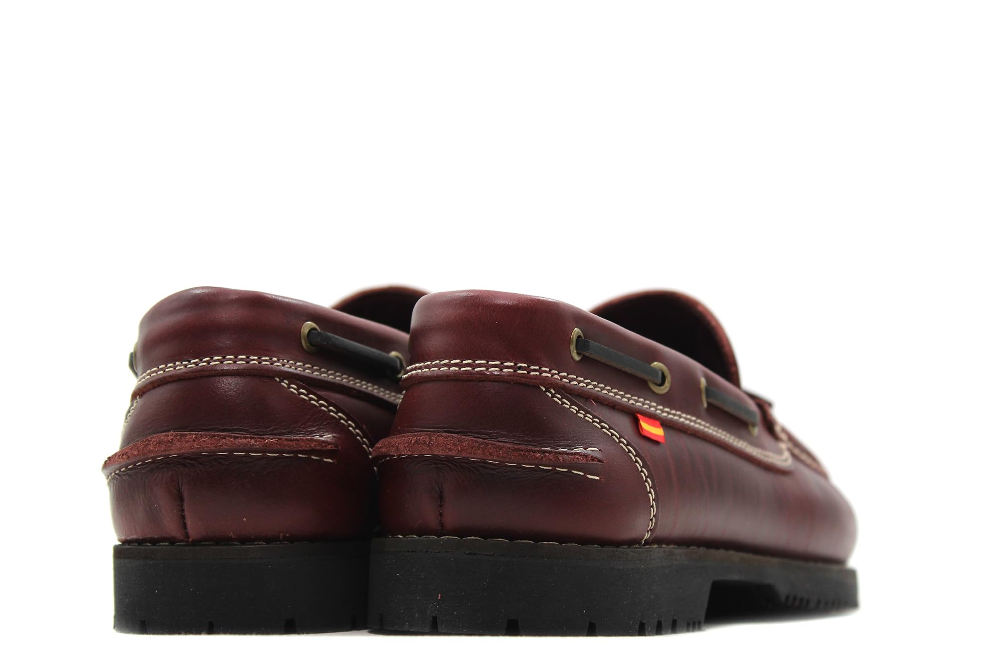 S@kut - Zapato Mocasín de Piel,Suela de Goma,tacón bajo,náutico clásico con borlas para: Hombre