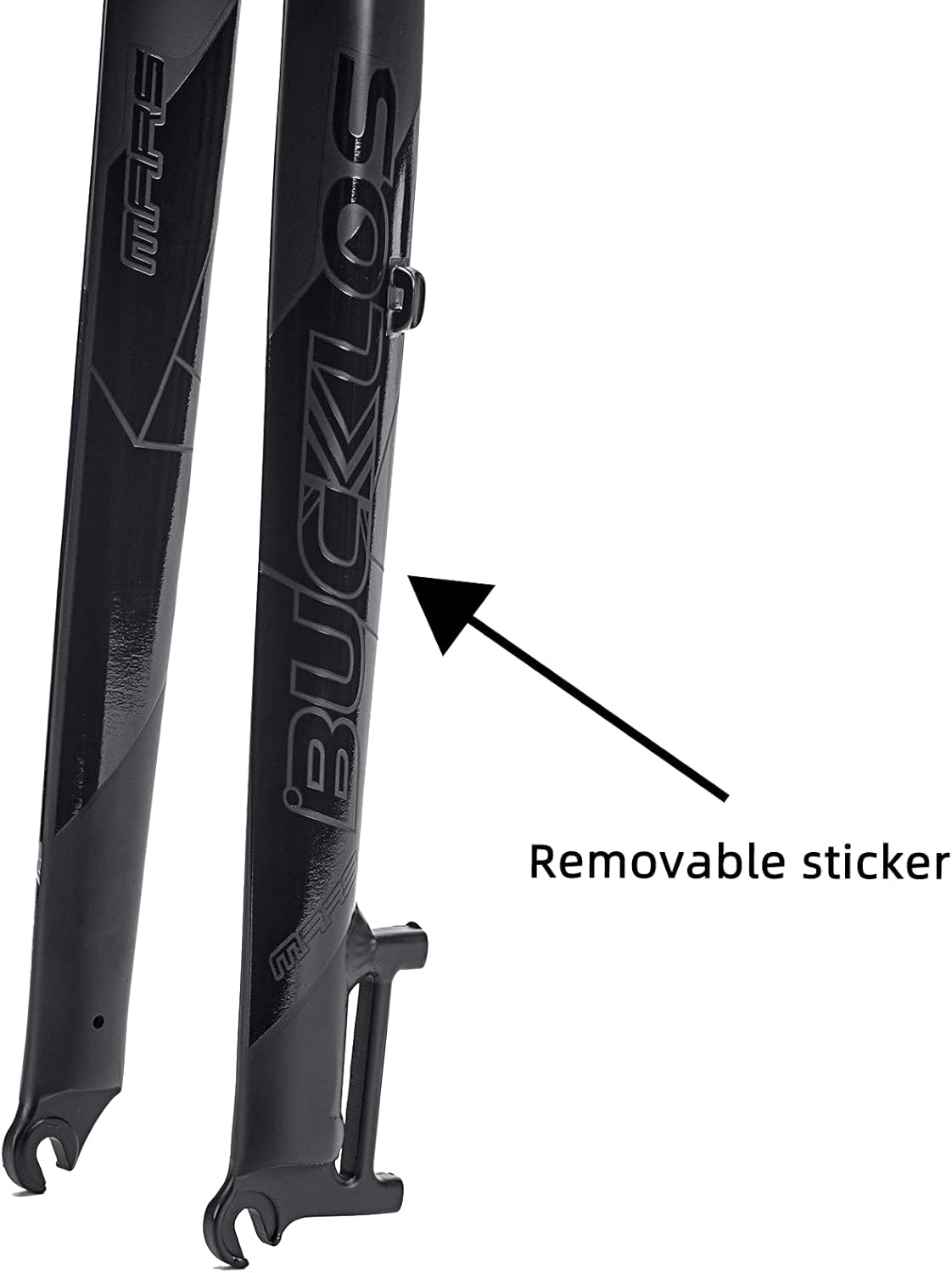 BUCKLOS 26” Mountain Bike Aluminum Alloy Rigid Forks & Top Cap Star nut