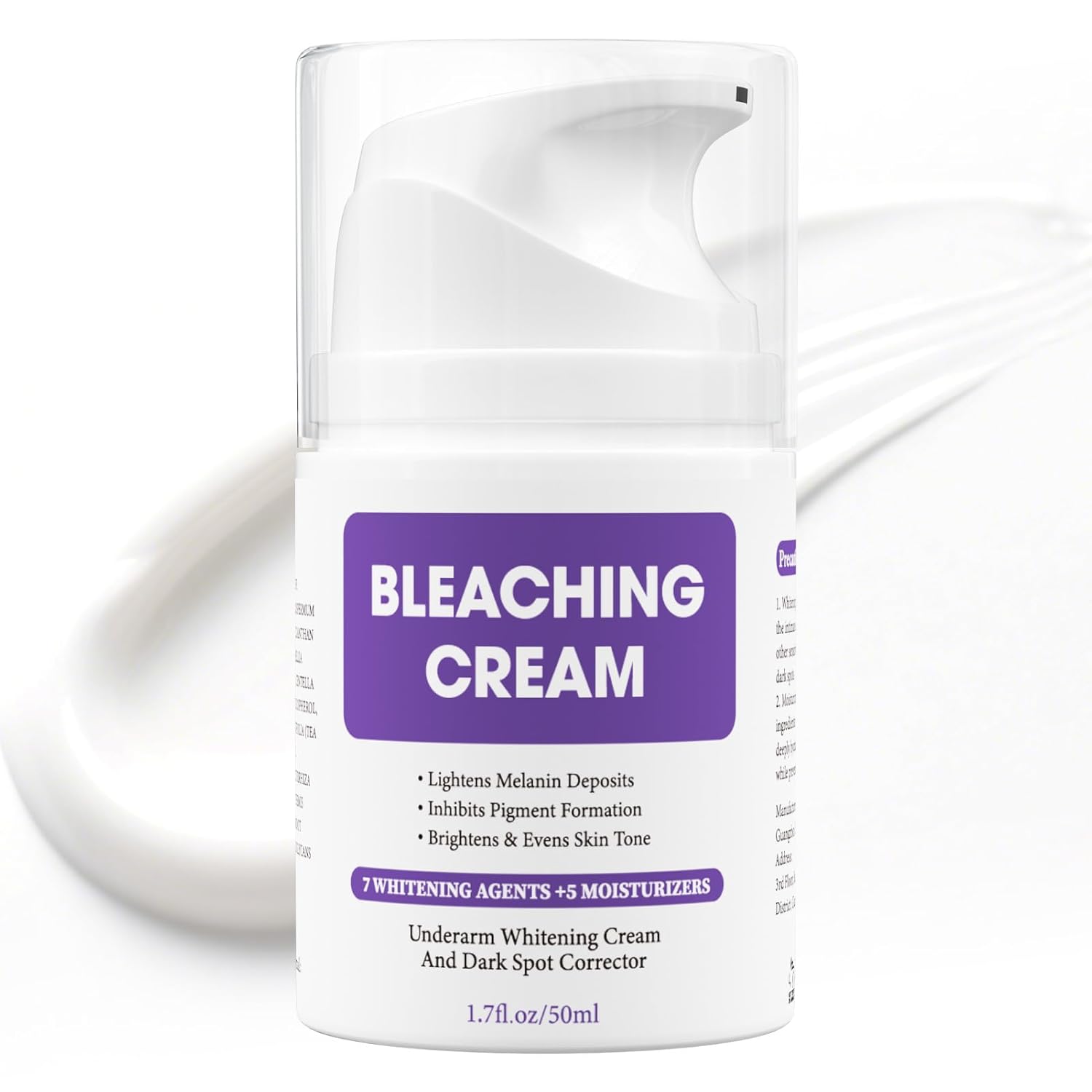 Dark Spot Remover for Body, Skin Bleaching Cream with Vitamin C for Intimate Areas, Skin Lightening Cream Dark Spot Corrector for Underarms, Knees, Elbows, Inner Thighs & Bikini Line,1.7fl oz Dark Spot Remover for Body, Skin Bleaching Cream with Vitamin C for Intimate Areas, Skin Lightening Cream Dark Spot Corrector for Underarms, Knees, Elbows, Inner Thighs & Bikini Line,1.7fl oz