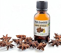 Huile Essentielle d'Anis Etoile 10 ml | 100% Pure et Naturelle | La vie en zen