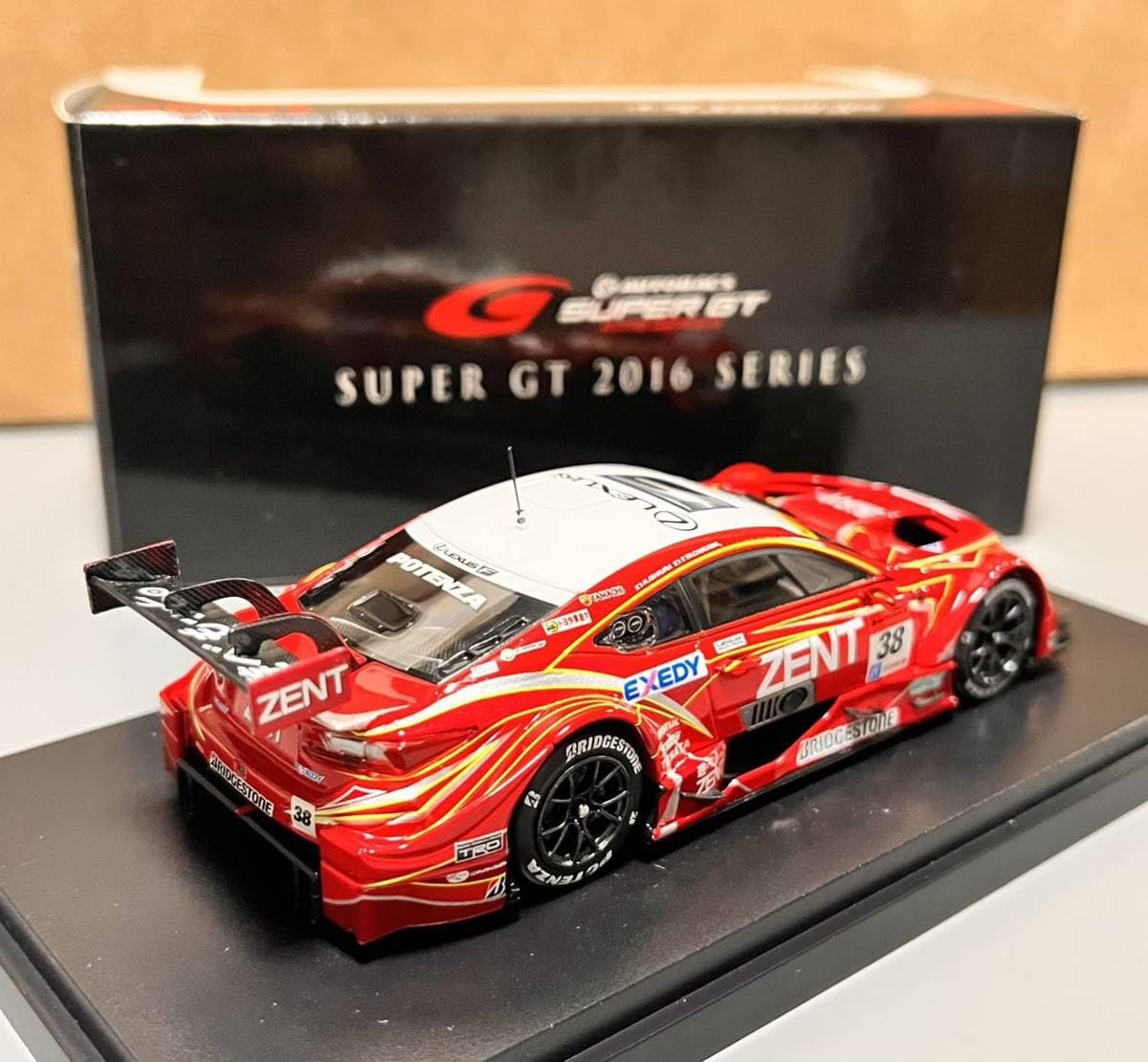 Amazon.co.jp: エブロ 1/43 スーパーGT 2016 ZENT CERUMO RC F SUPER