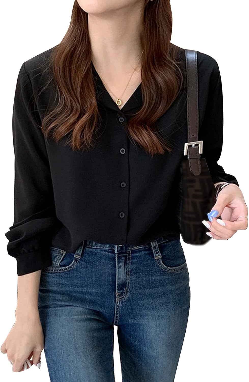 ジョプリンアンドコー とろみシャツ きれいめ オフィス 通勤 長袖 カジュアル レディース 春夏 S L 人気特価激安 ジョプリンアンドコー とろみシャツ きれいめ オフィス 通勤 長袖 カジュアル レディース 春夏 S L 人気特価激安