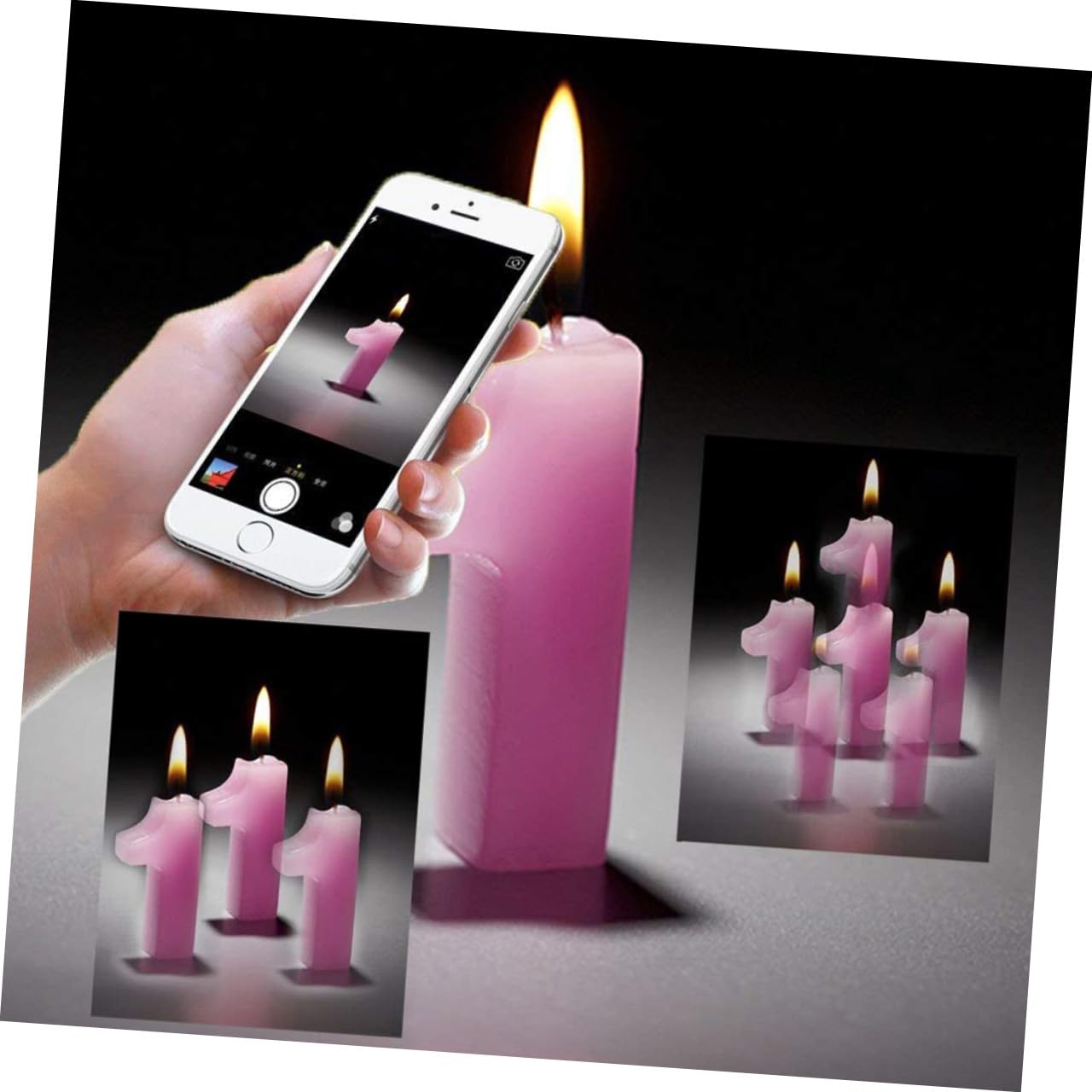 Housoutil 2 Set 10 Lenti Per Fotocamera Per Telefono Cellulare in Lega Di Alluminio Con Ottico 10 in 1 Set Di Lenti Per Telefono Miglioramento Della Chiarezza