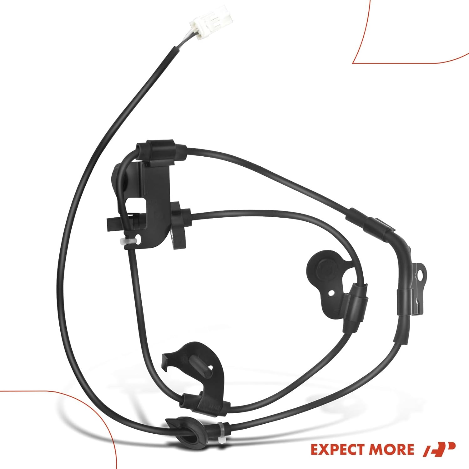 A-Premium Rear Left ABS Wheel Speed Sensor Compatible with Toyota RAV4 2006 2007 2008 2009 2010 2011 2012 [4WD] Rear Driver Side, Replace# 89546-42040, 8954642040