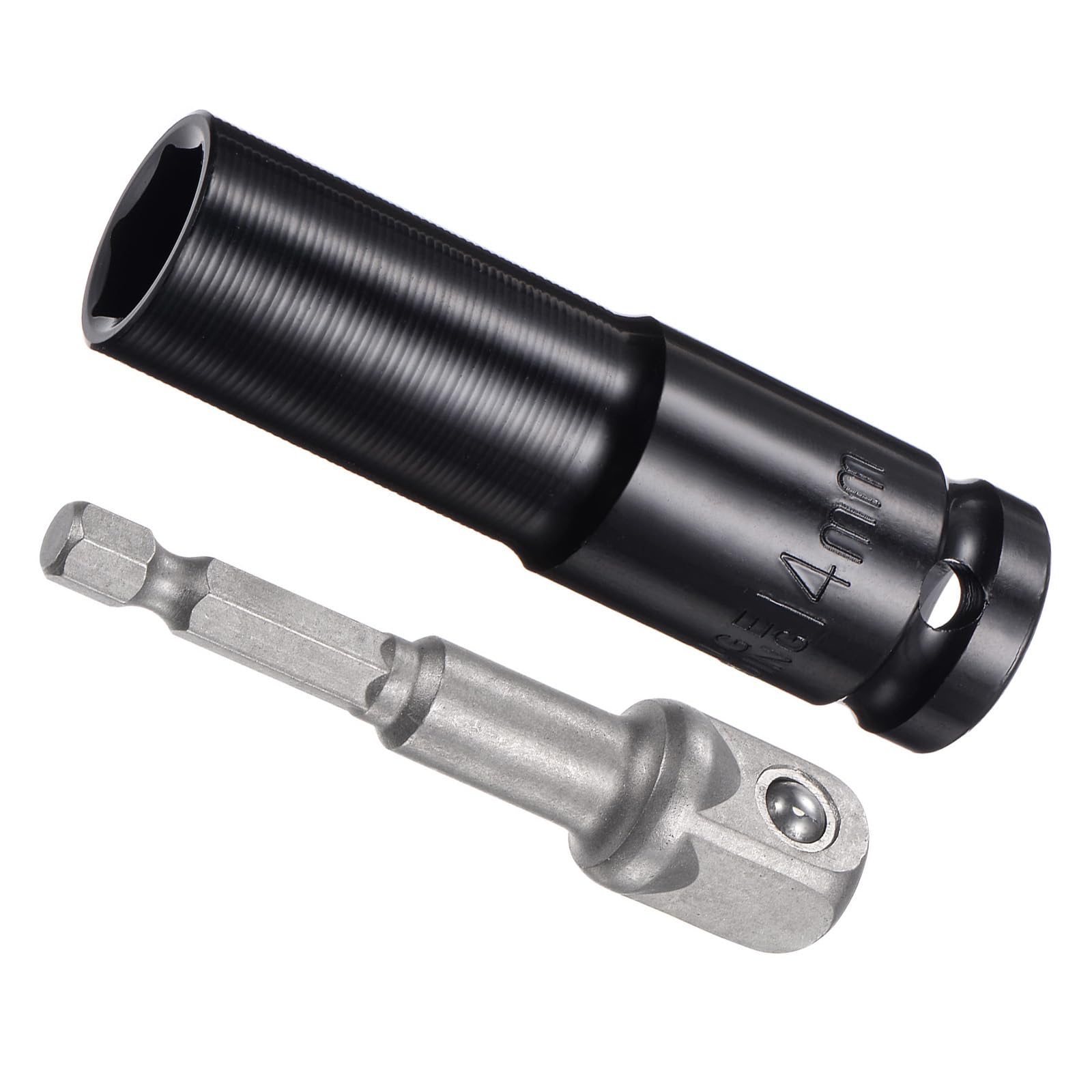 CoCud Deep Socket Set, 14mm Socket 3" Length 1/2" Drive
