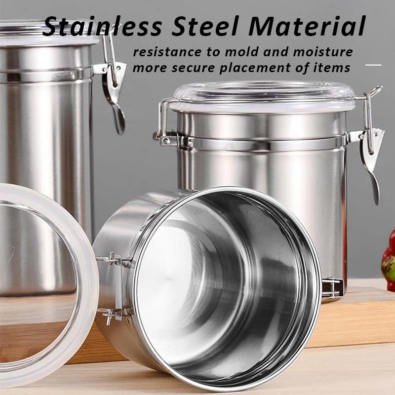 tobacco lids Amazon.com: Malisseladi Tobacco Jar Food Storage Tin Can Container  Stainless Steel Airtight Lid for Home Kitchen Snack: Home & Kitchen