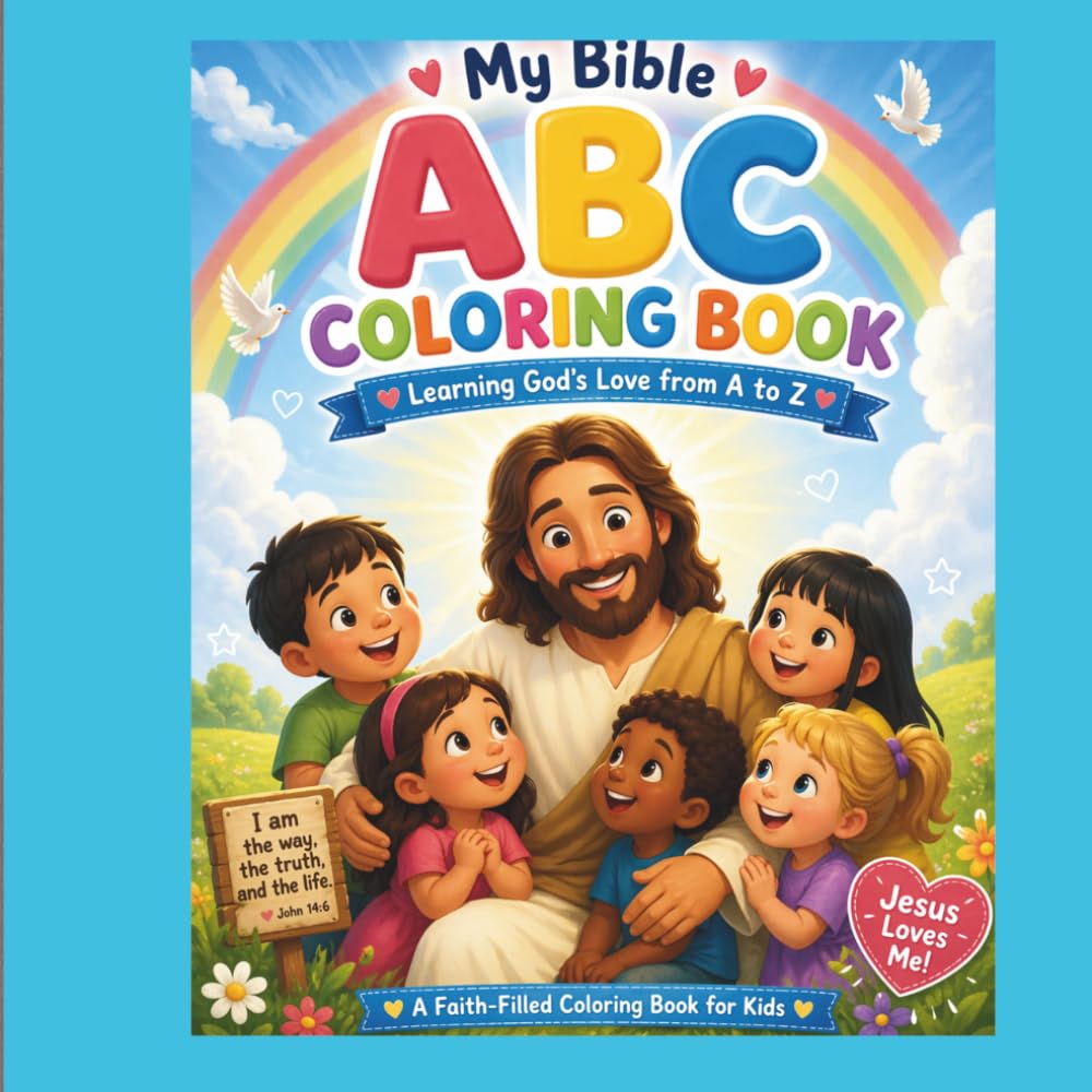 My Bible ABC Coloring Book: Learning God's Love from A-Z