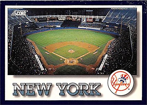 Yankee Stadium baseball card (Bronx New York) 1993 Score #326 at