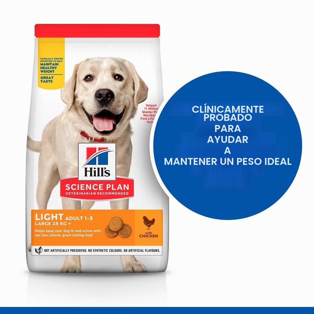 HILLS SCIE HSP Canine Adult Light Large Pollo 14KG