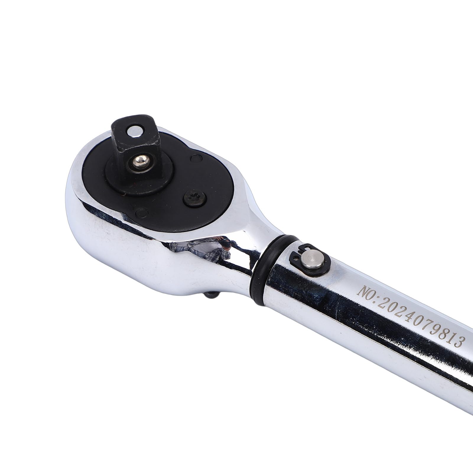 FILFEEL Dwukierunkowy Klucz Skrętny z grzechotką o 72 Zębach – Klucz Napędowy 3/8 Cala do Napraw Samochodów, Kalibracja 10–60 N·m, Konstrukcja Stalowa, 12,4 Cala