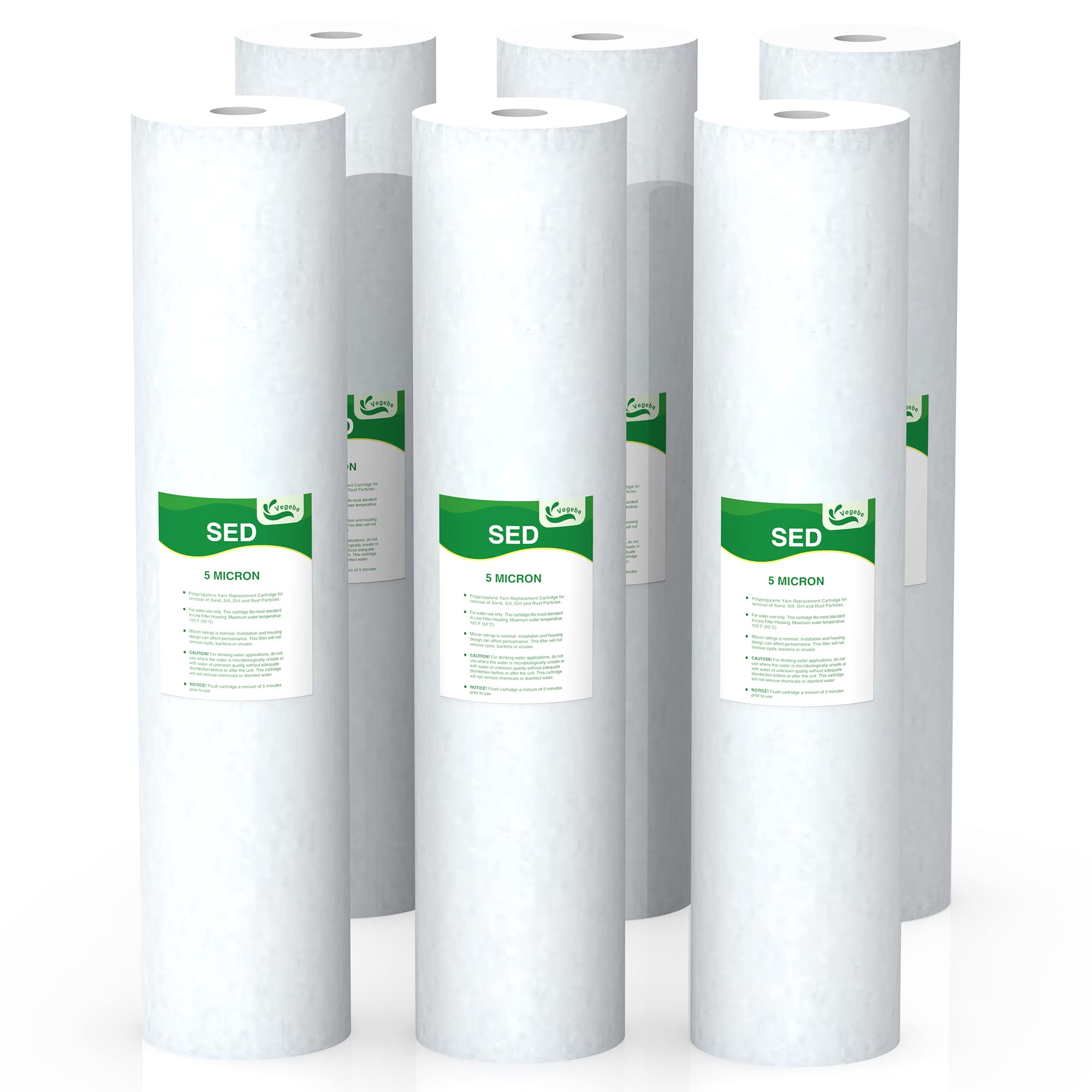 Filtro MPP - 2045-5M - 6P de alta capacidad para retención de arena y óxido