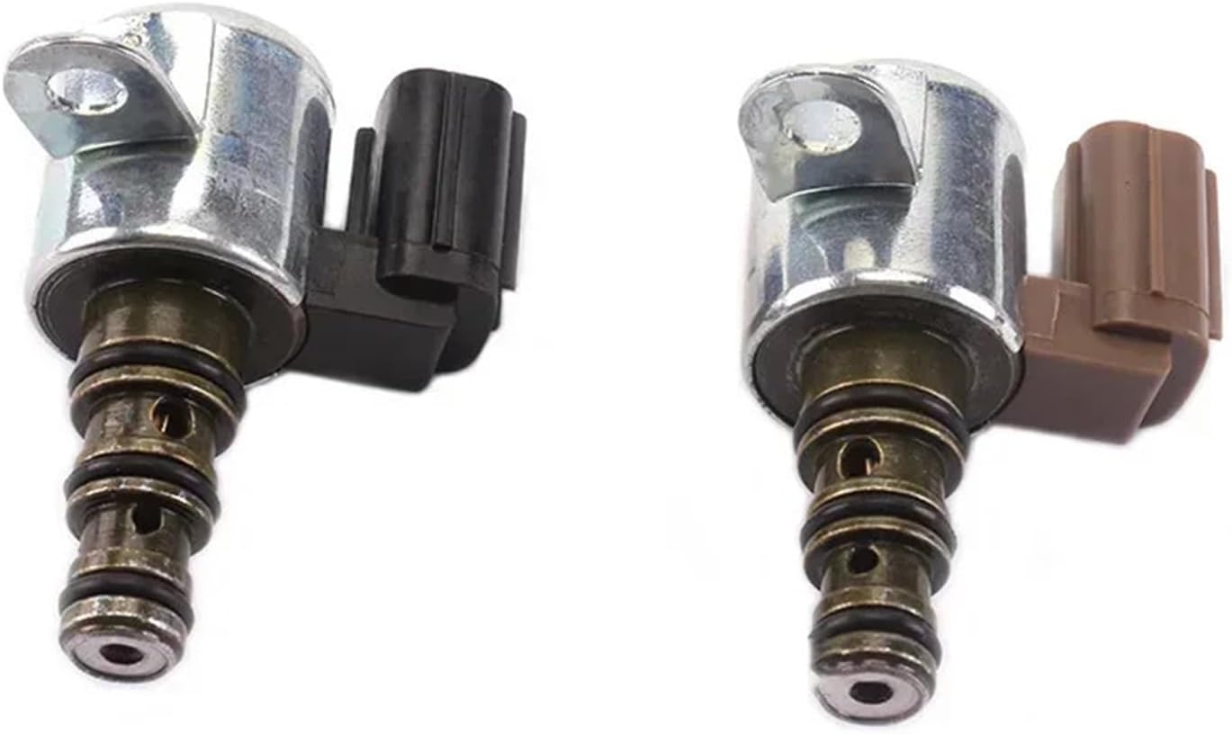 Automatic Transmission Shift Control Lock Up Solenoid Compatible For Honda Accord Acura 28400-P6H-003 28500-P6H-013(Brown)
