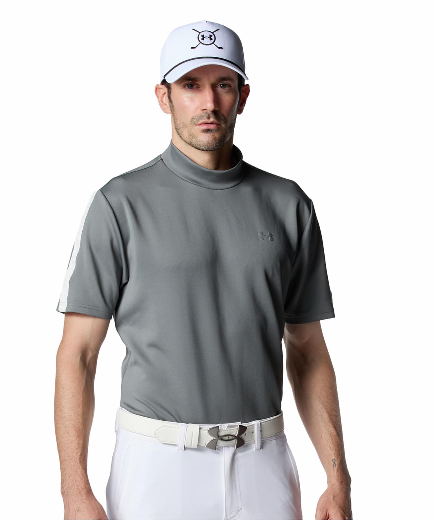 Amazon | [アンダーアーマー] UA DRIVE ARMOUR KNIT MOCK NECK SHIRT