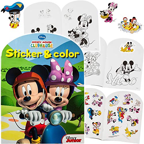 2 Stück _ je 32 Seiten _ große XL Malbücher - A4 - Disney Motive - mit vielen Sticker & Aufkleber - Mädchen - Dicke… – Bild 5