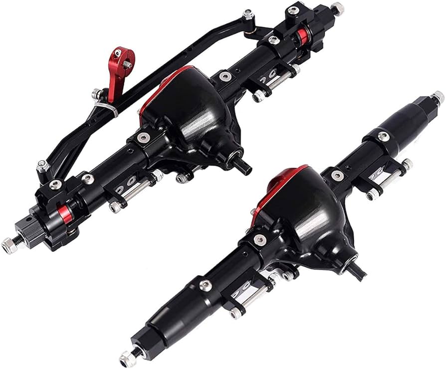 Amazon.com: RZXYL Aluminum Alloy Front and Rear Axle and Universal