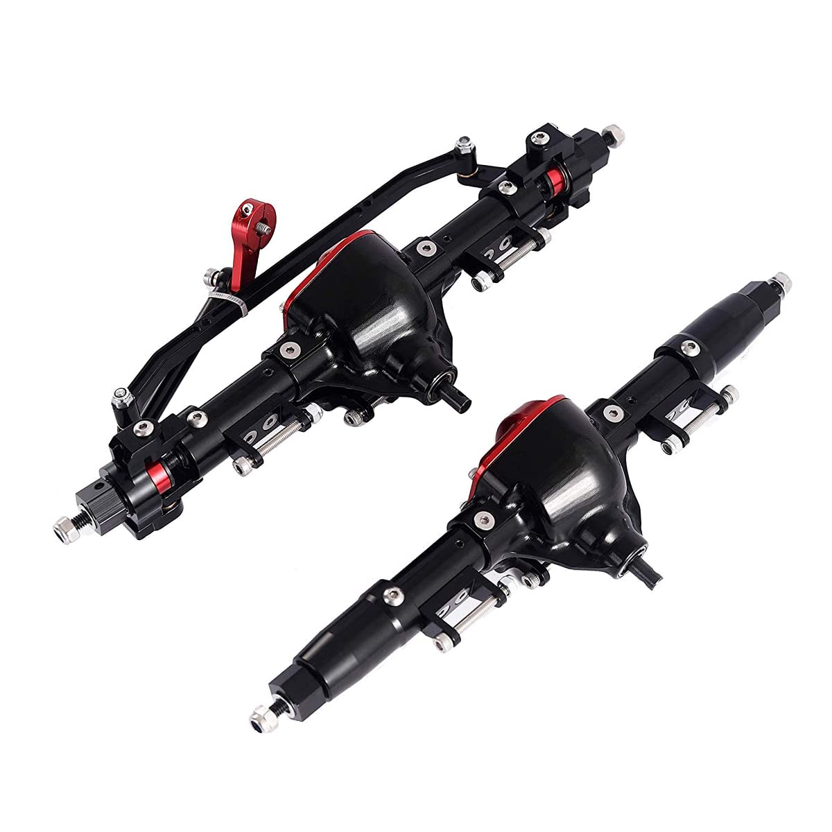 Alloy Front C Hub Carrier Axle Housing End Set For Rc Hobby Model Car 1:10 HPI Venture FJ Cruiser Crawler Upgraded Parts