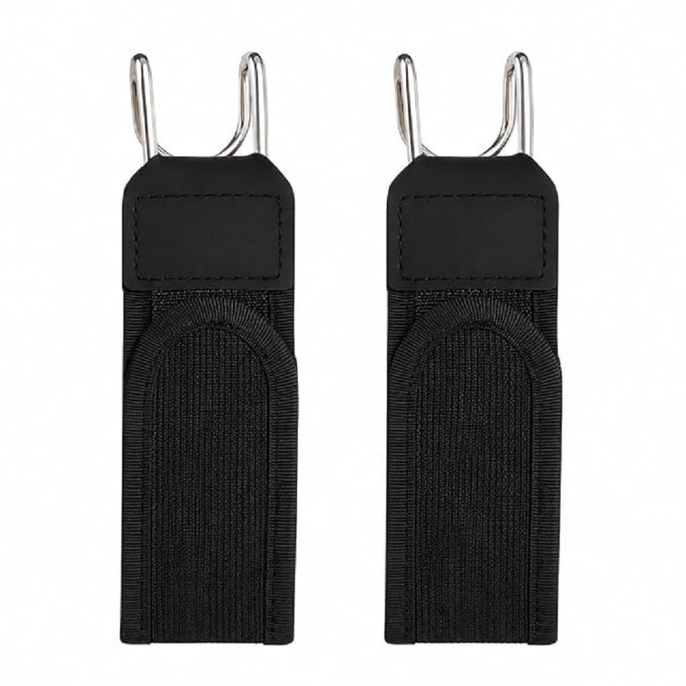 Buckleless Belt for Men & Women, Elastic Stretch Waist Belt with Metal Hook Closure, Invisible Buckle-Free Everyday Belt for Jeans, Pants & Trousers, Adjustable Comfort Fit, Black, 2 Piece-image-34