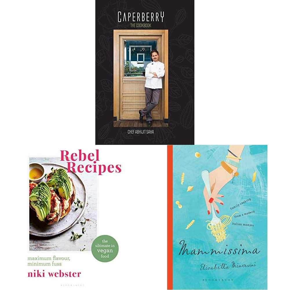 Bloomsbury Super Chef Collection :Caperberry + Rebel Recipes + Mammissima (Set of 3 Books)