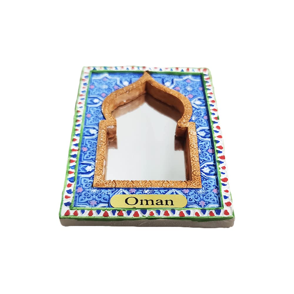 Wedarego Oman 3D Refrigerator Magnet Tourist Souvenirs Handmade Resin Craft, Fridge Magnet Home Kitchen Decoration