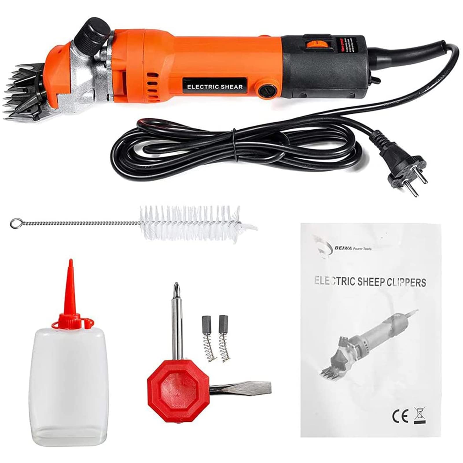 Cesoie Elettriche per Pecore, 690W 6 Marce Elettriche per Tosare per Pecore E Capre per Pecore, Capre, Lama, Cavalli, Alpaca
