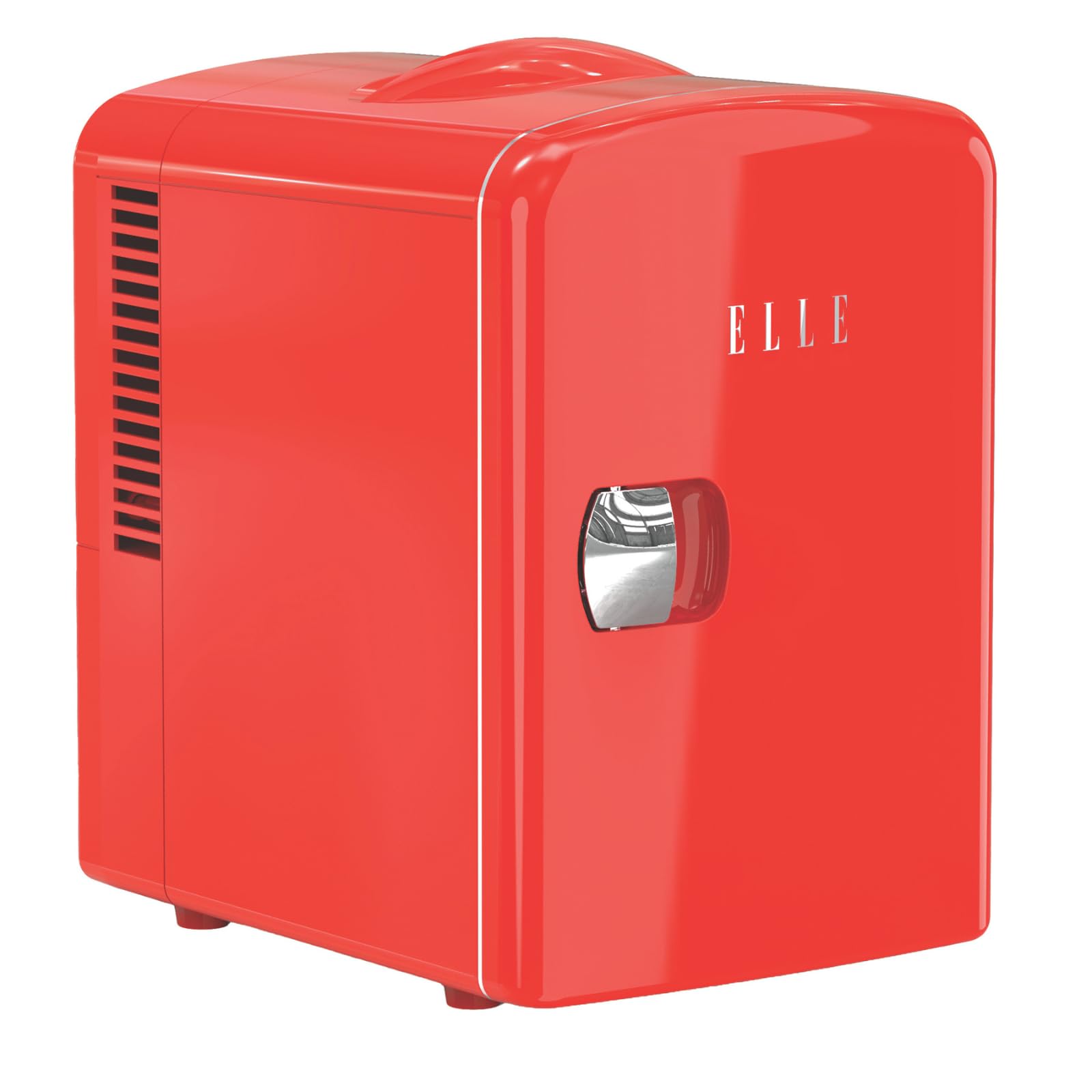 ELLE ESDAF101RD 0.1 cu ft Compact Fridge Red
